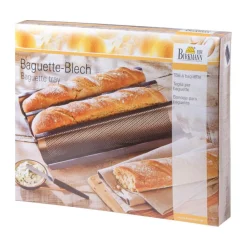 RBV BirkmannBaguette-Blech 38x29 cm Laib & Seele anthrazit