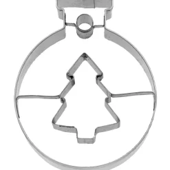 RBV BirkmannPräge-Ausstecher Christbaumkugel Tannenbaum 6 cm edelstahl