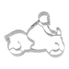 RBV BirkmannPräge-Ausstecher Motorradfahrer 8 cm edelstahl
