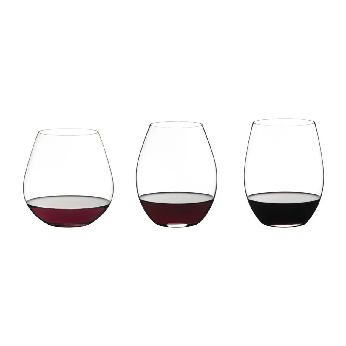 RiedelRotweinbecher The key to wine 3er-Set O Wine Tumbler klar