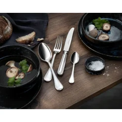 Robbe & Berking24 tlg. Garnitur Classic Faden 150 g versilbert