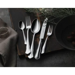 Robbe & Berking30 tlg. Garnitur Alt Chippendale 150 g versilbert