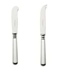 Robbe & BerkingButter u. Käsemesser mit Stahlklinge Alt Spaten 925 Sterlingsilber