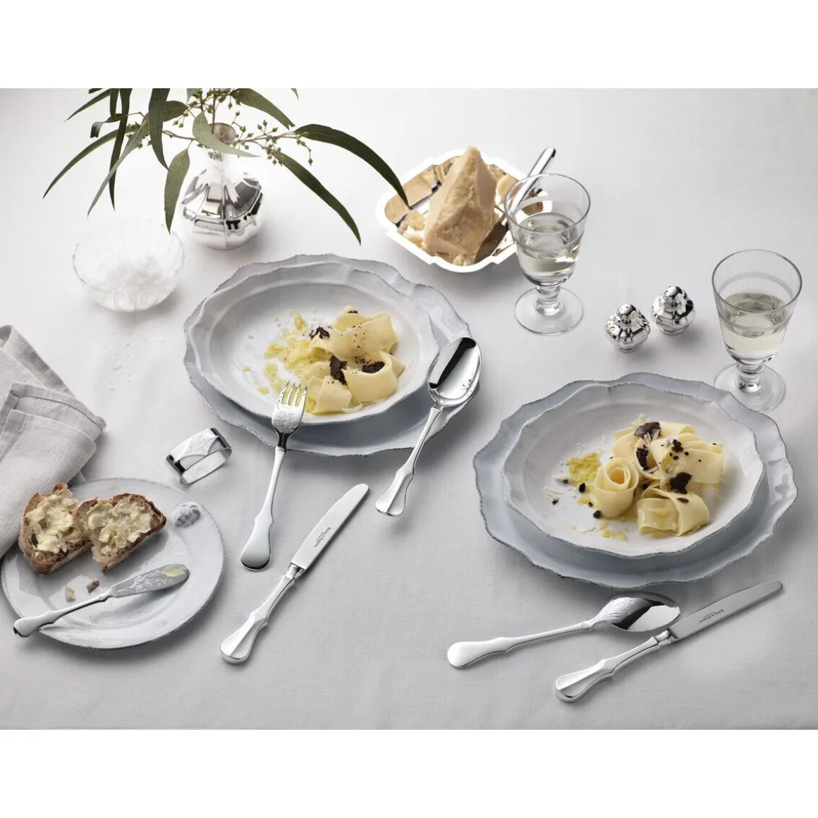 Robbe & BerkingDessertmesser 19 cm Alt-Kopenhagen 150 g massiv versilbert