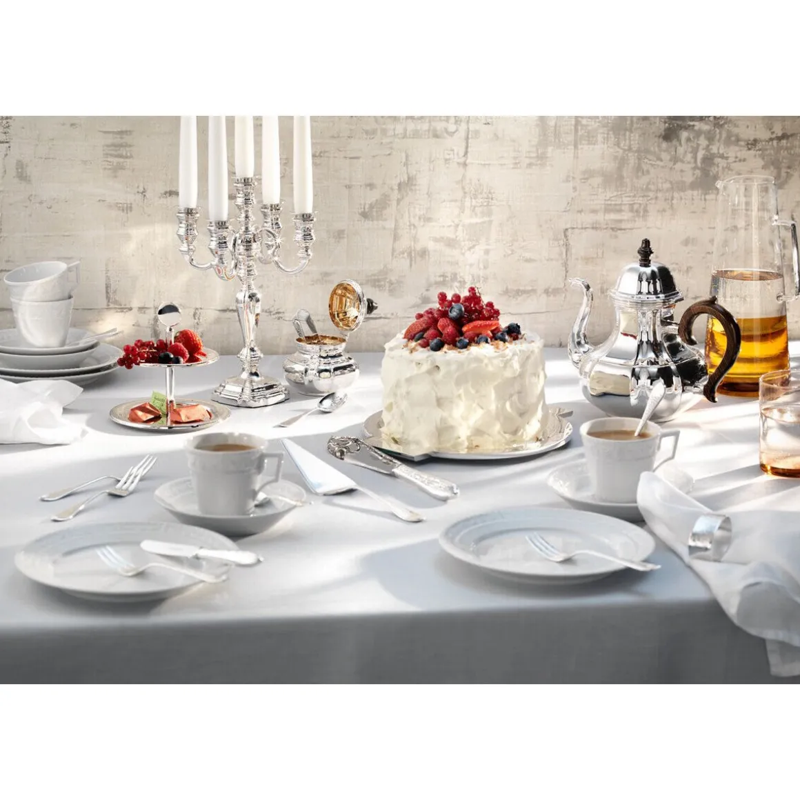 Robbe & BerkingFischgabel 18 cm Martelé 150 g versilbert