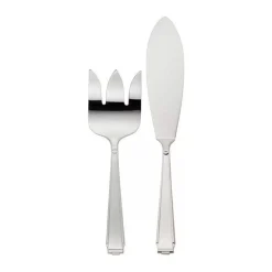 Robbe & BerkingFischvorlegebesteck Art Deco 925 Sterlingsilber