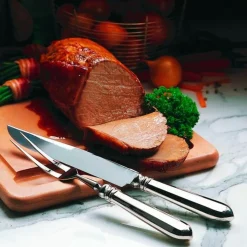 Robbe & BerkingFleischgabel gross Navette 150 g versilbert