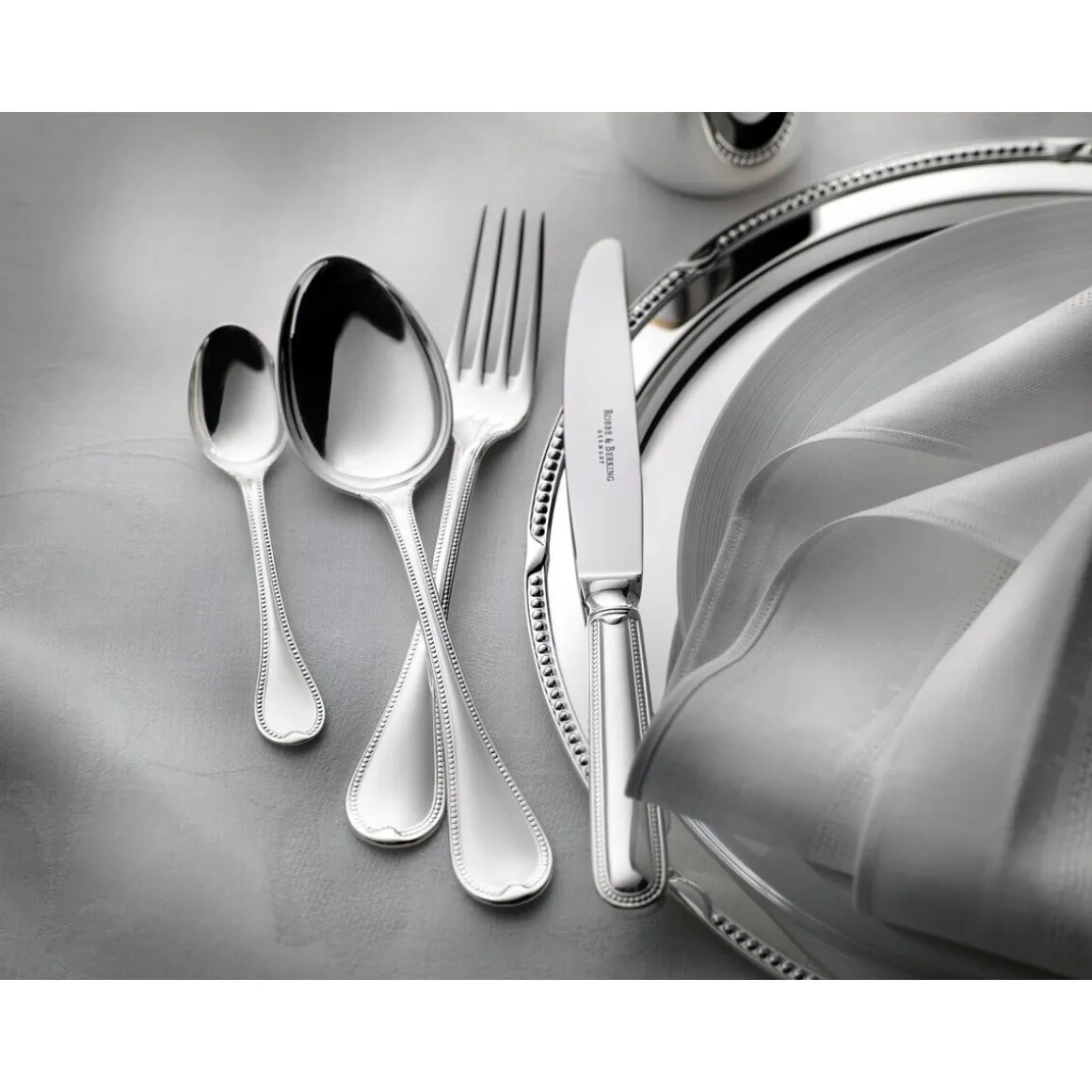 Robbe & BerkingKinderbesteck-Set 4-tlg. Französisch-Perl 150 g versilbert