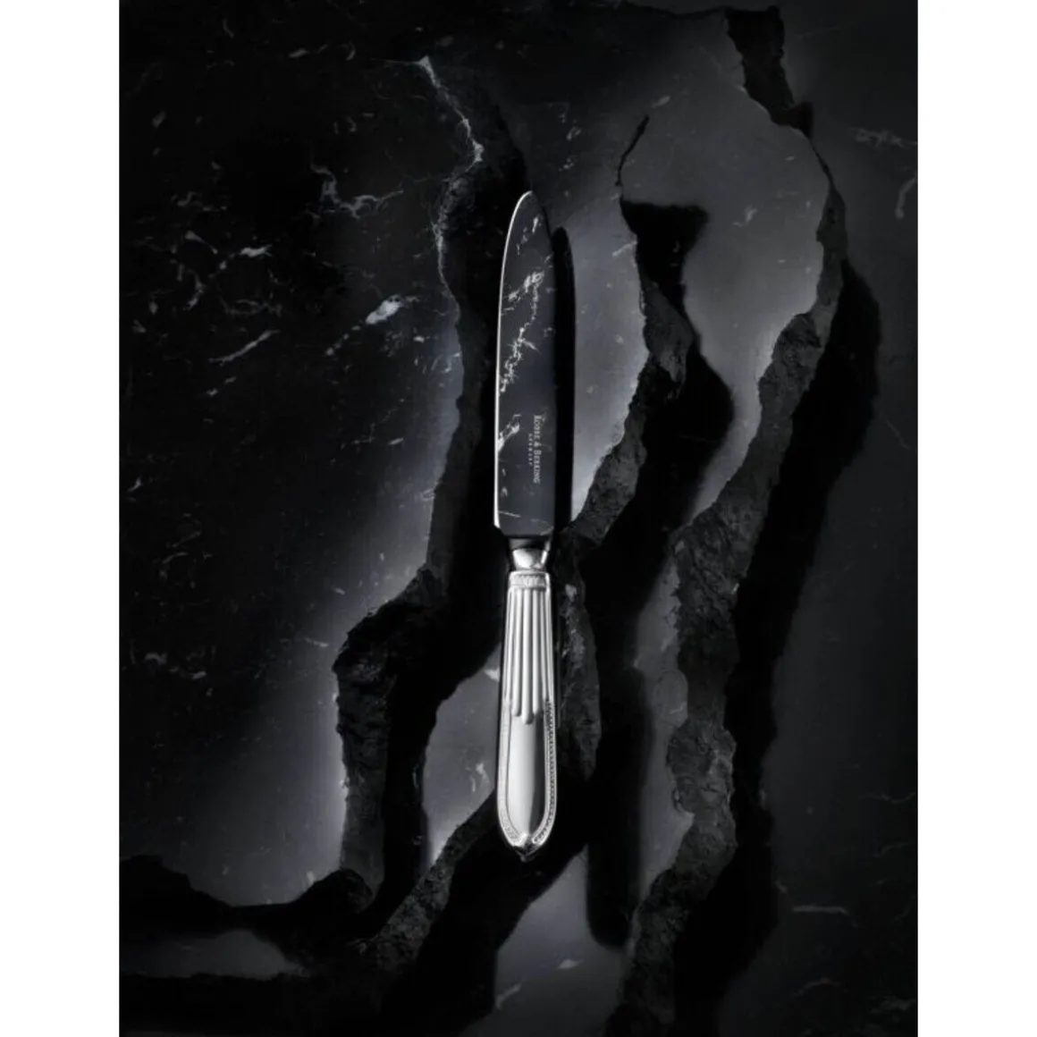 Robbe & BerkingMenümesser Marble Cut Belvedere 150 g versilbert