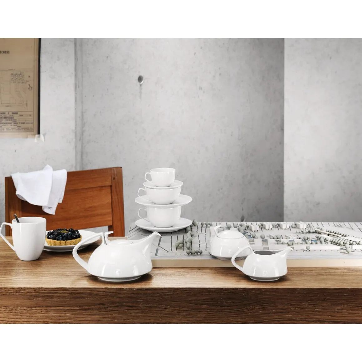 RosenthalHenkelbecher 0,36 l TAC Gropius Weiß