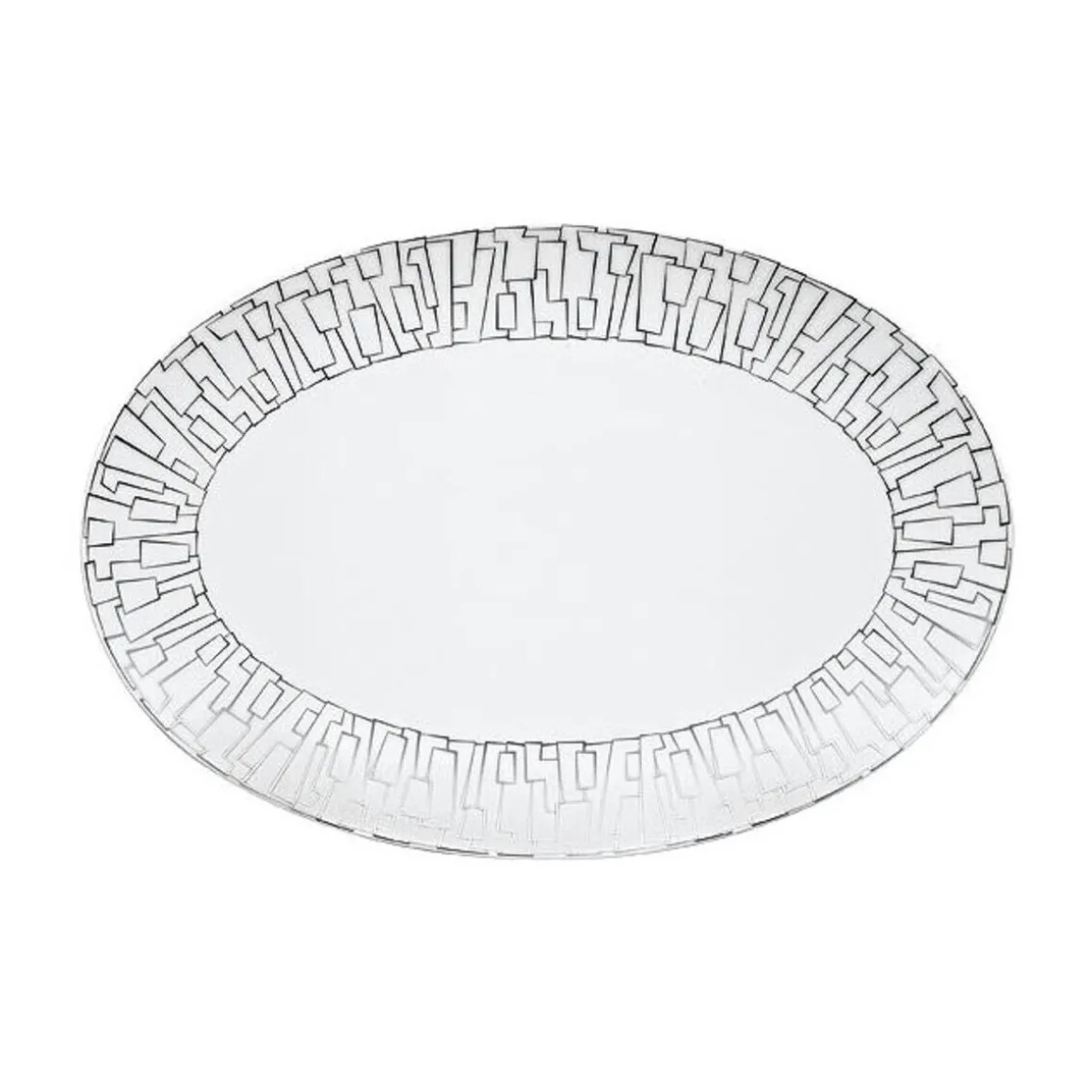 RosenthalPlatte 34 cm TAC Gropius Skin Platin