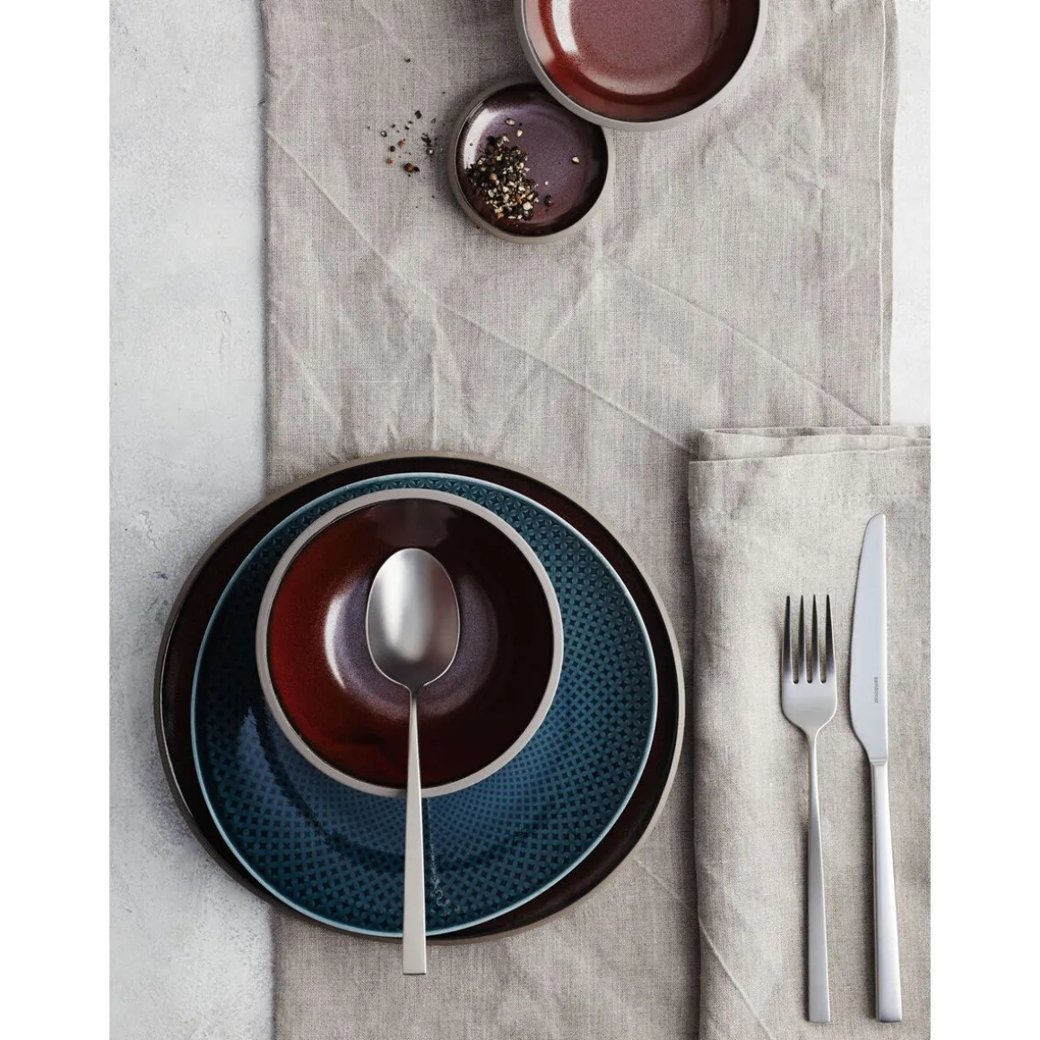 RosenthalTeller flach 27 cm Junto Ocean Blue