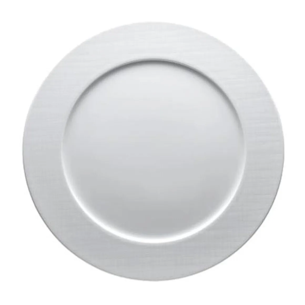 RosenthalTeller flach 32cm Fahne Mesh Weiß