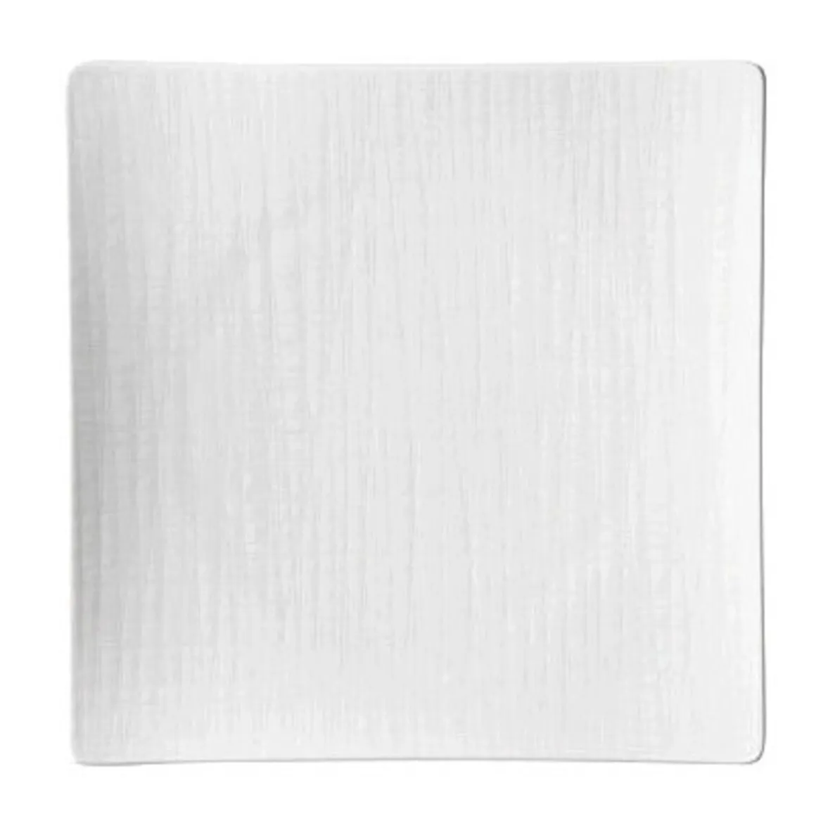 RosenthalTeller quadr. 27 cm flach Mesh Weiss