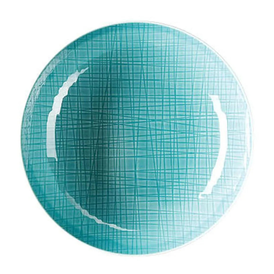 RosenthalTeller tief 21 cm Mesh Aqua