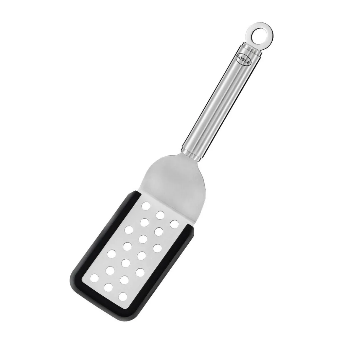 RöslePalette gelocht 26 cm Rundgriff mit Silikonrand 26cm