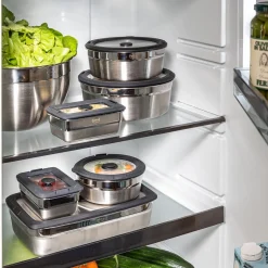 RösleSnack-Set 4-tlg. Flexx 2Go edelstahl