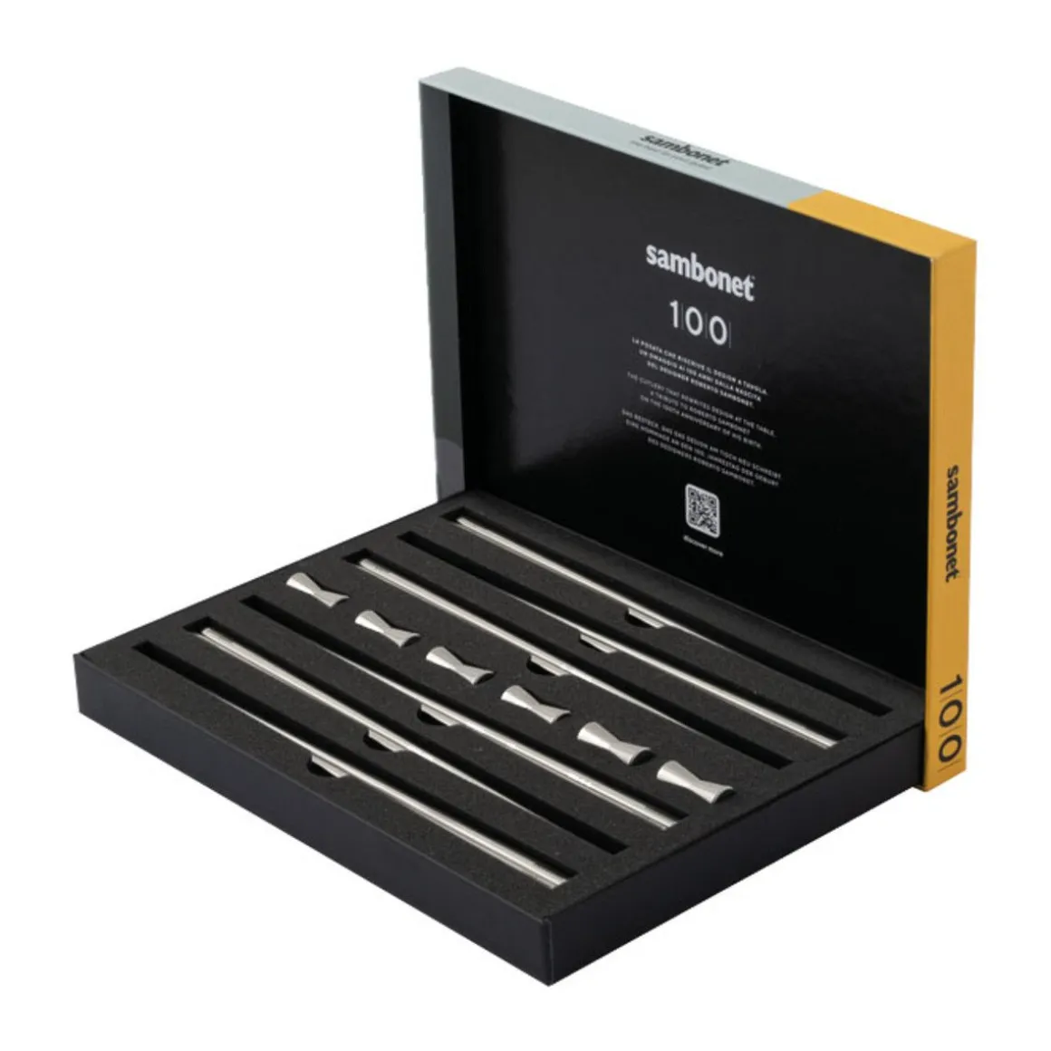 SambonetEssstäbchen-Set 24-tlg. 100 Mirror Stahl