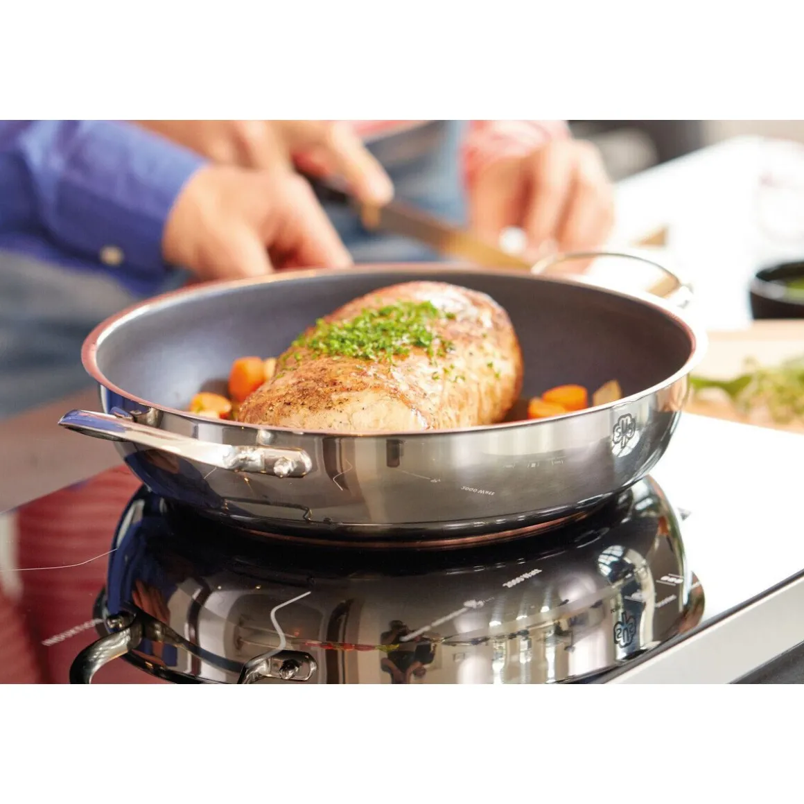 Schulte-UferSchmorpfanne Romana XX Strong versiegelt 24cm