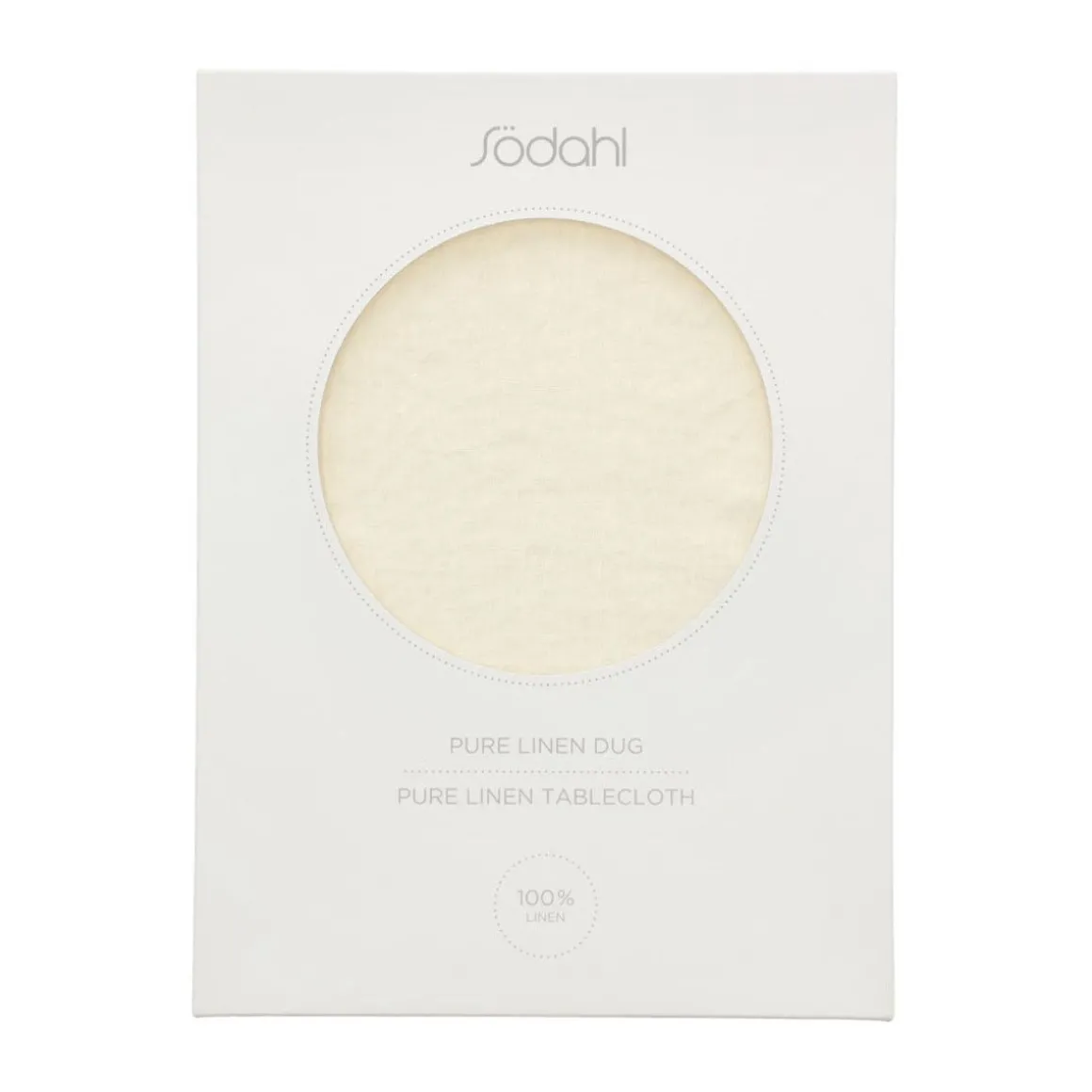 SödahlTischdecke 240x140 cm Pure Linen Ecru