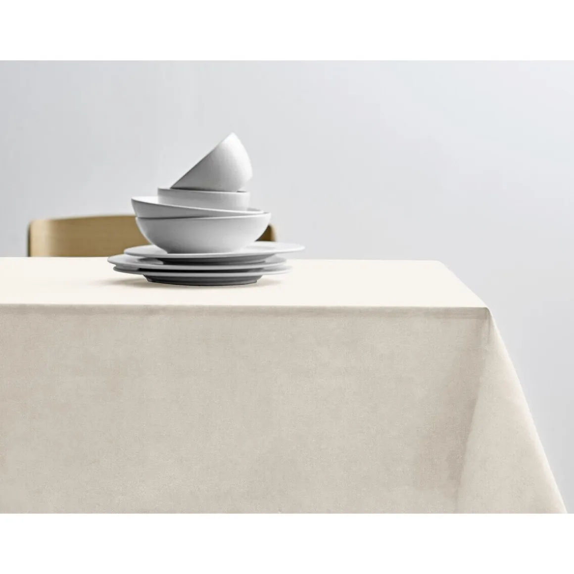 SödahlTischdecke 240x140 cm Pure Linen Ecru