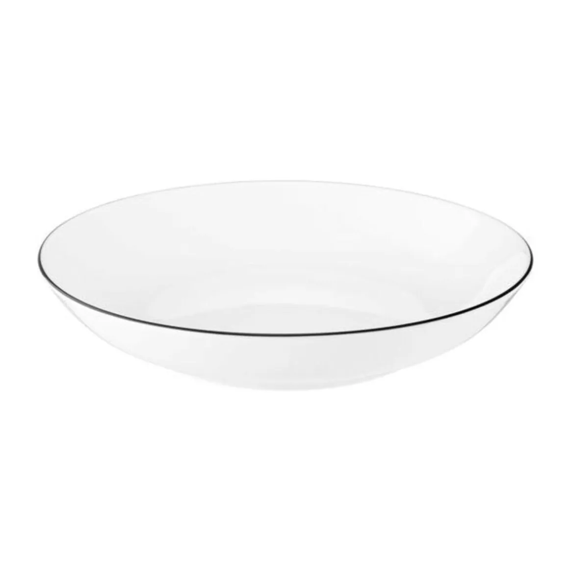 Seltmann WeidenSuppenteller rund 21 cm Lido Black Line 10826