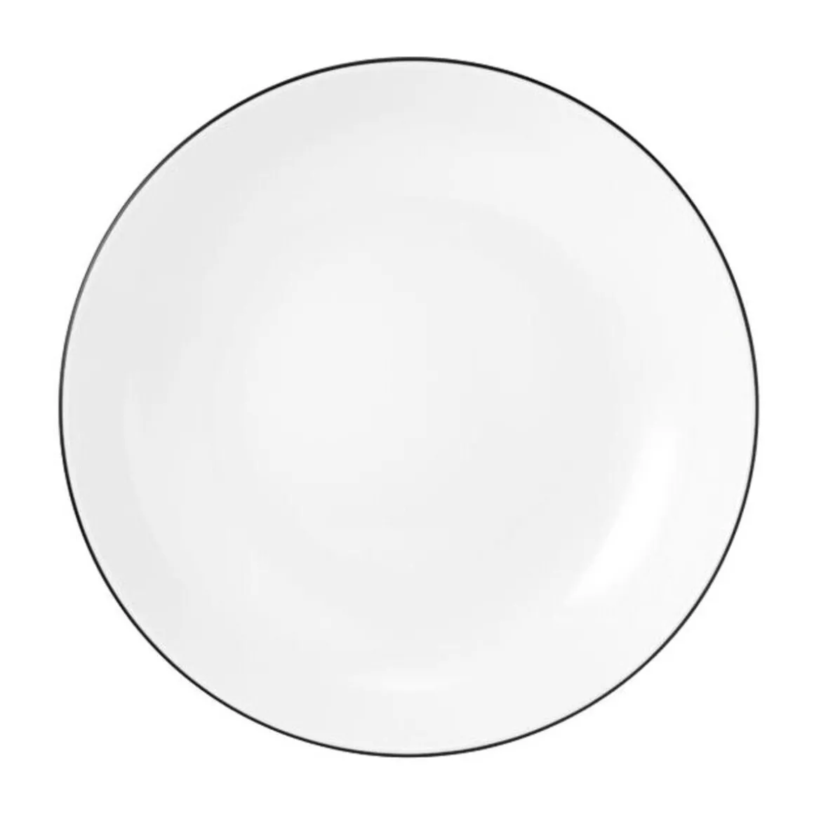 Seltmann WeidenSuppenteller rund 21 cm Lido Black Line 10826