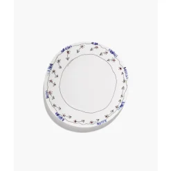 SeraxSpeiseteller 28 cm Midnight Flowers Anemone Milk