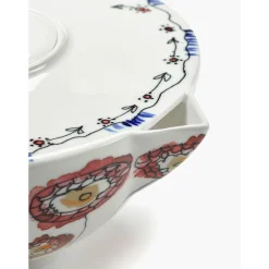 SeraxTeekanne 20x16x11 cm Midnight Flowers Anemone Milk Mauve