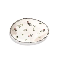 SeraxTeller °2 35x22 cm Midnight Flowers Mirtillo Nude