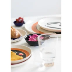 SeraxVorspeisenteller mit Gesicht 1 22 cm Feast bunt