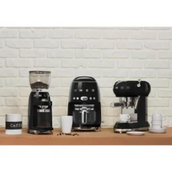 SmegKaffeemühle 150 W schwarz