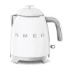 SmegMini-Wasserkocher 0,8 l 1400 W 50’s Style weiss