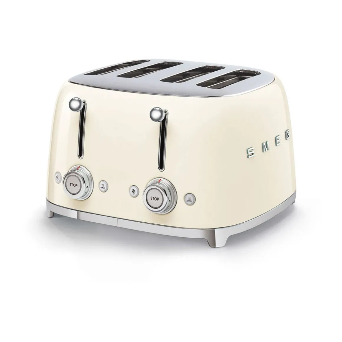 Smeg4-Scheiben-Toaster TSF03 2000 W 50's Style creme