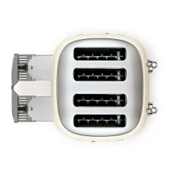 Smeg4-Scheiben-Toaster TSF03 2000 W 50's Style creme