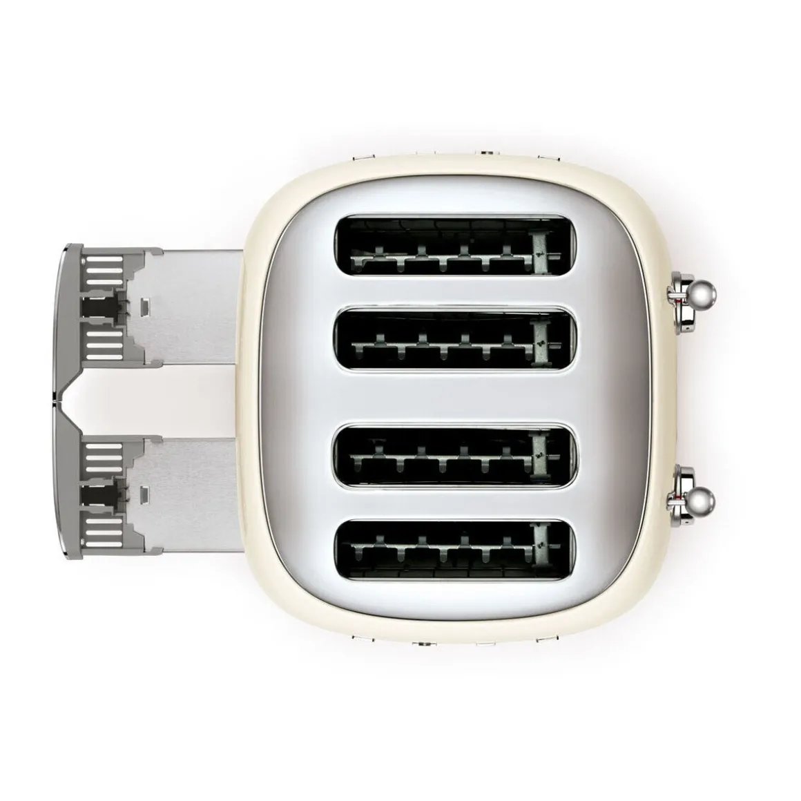 Smeg4-Scheiben-Toaster TSF03 2000 W 50's Style creme