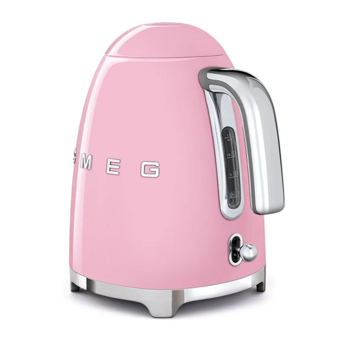 SmegWasserkocher KLF03 1,7 l 2400 W 50’s Style pink