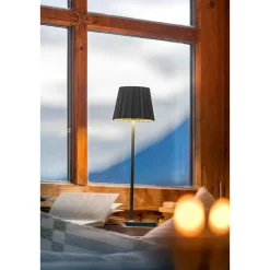 SompexAkku-Tischleuchte 38 cm 2,4 W Troll 2.0 schwarz