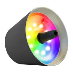 SompexLED-Leuchte 11 cm 1,3 W Top 2.0 anthrazit mit RGB-Farbwechsel