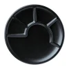 SpringFondue-Teller 23 cm schwarz