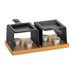 SpringKäse-Raclette für 2 24x13x8 cm Gourmet anthrazit