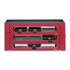 SpringRaclette Pizza für 6 46x16x21 cm rot