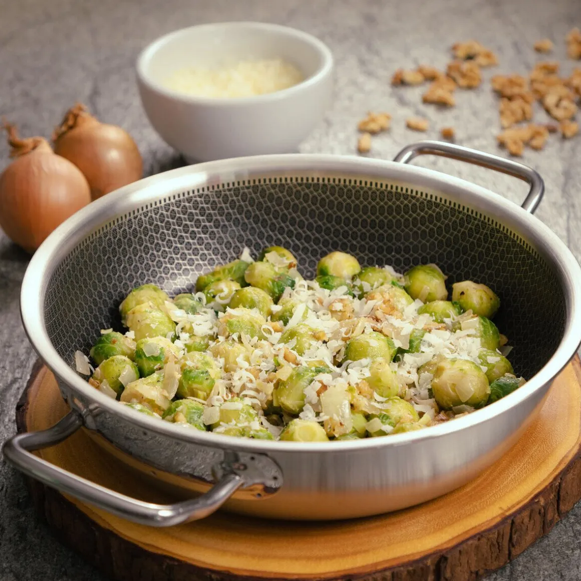 SpringServierpfanne 24 cm Vulcano Cut Resist Pure