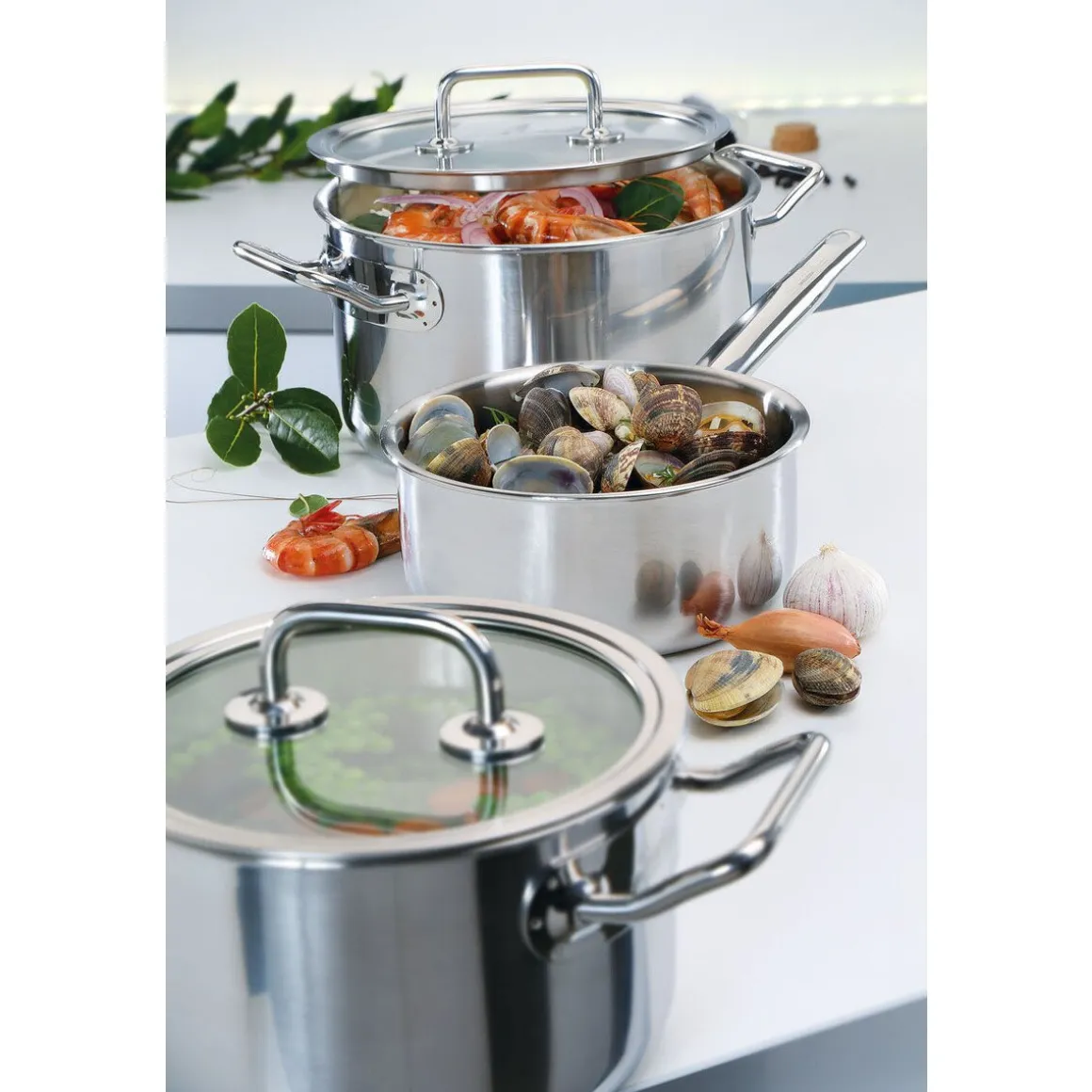 SpringStielkasserolle 14 cm Brigade Premium