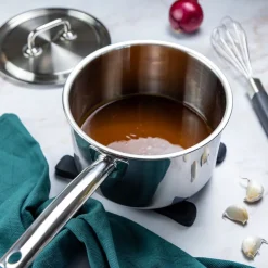 SpringStielkasserolle hoch 18 cm Brigade Premium