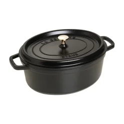 StaubCocotte 31 cm schwarz
