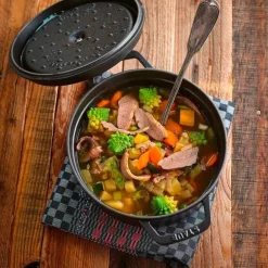 StaubCocotte 26 cm schwarz