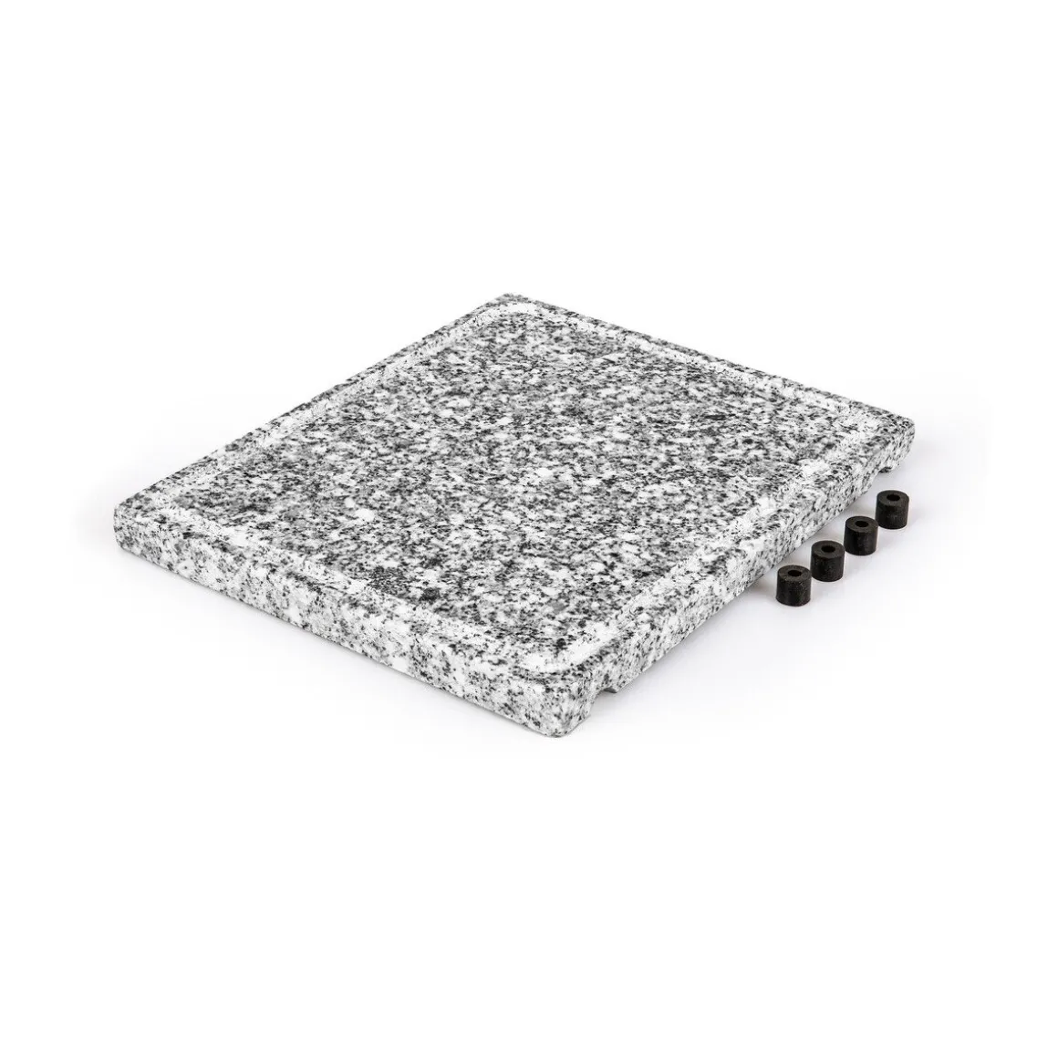 StöckliHot'Stone Grillplatte 20x24 cm zu Raclette PizzaGrill für 4 natur