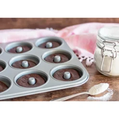 StädterDonut-Blech 35x27 cm We love baking silber