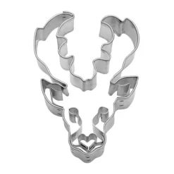 StädterPräge-Ausstecher Hirschkopf 6 cm silber